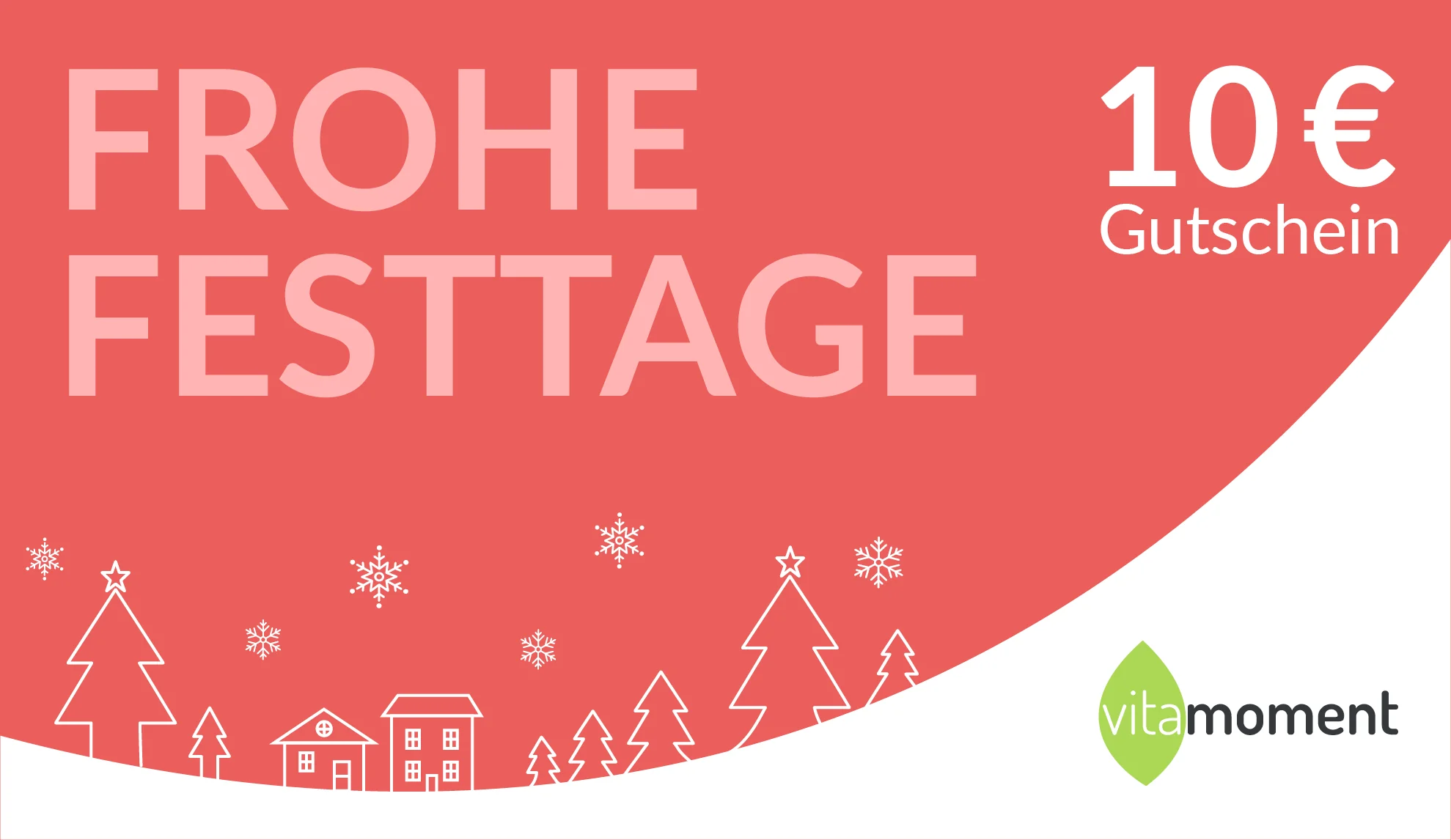 VitaMoment Gutschein "Frohe Festtage"