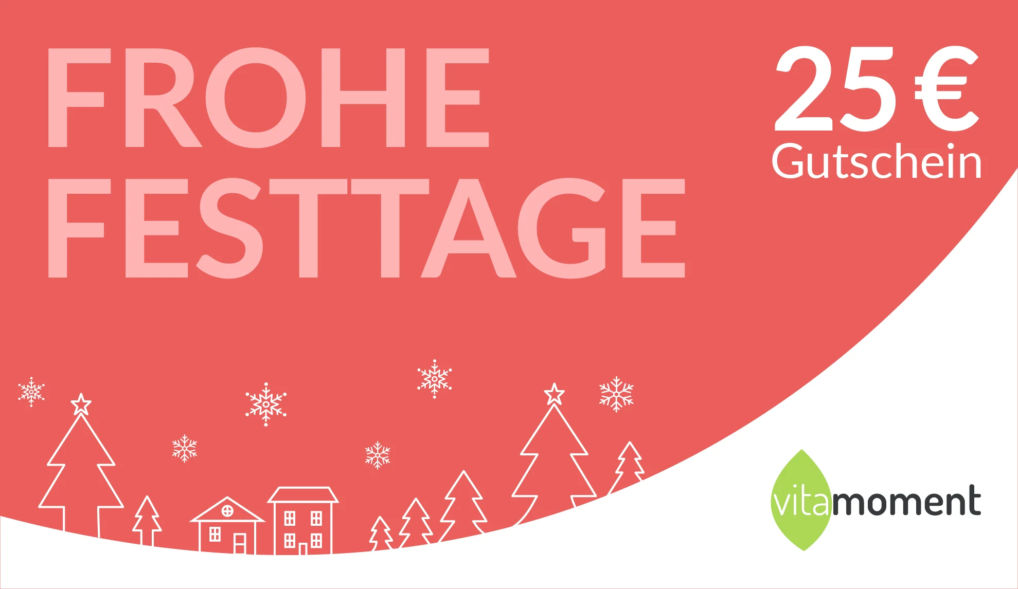 VitaMoment Gutschein "Frohe Festtage" - Image 2
