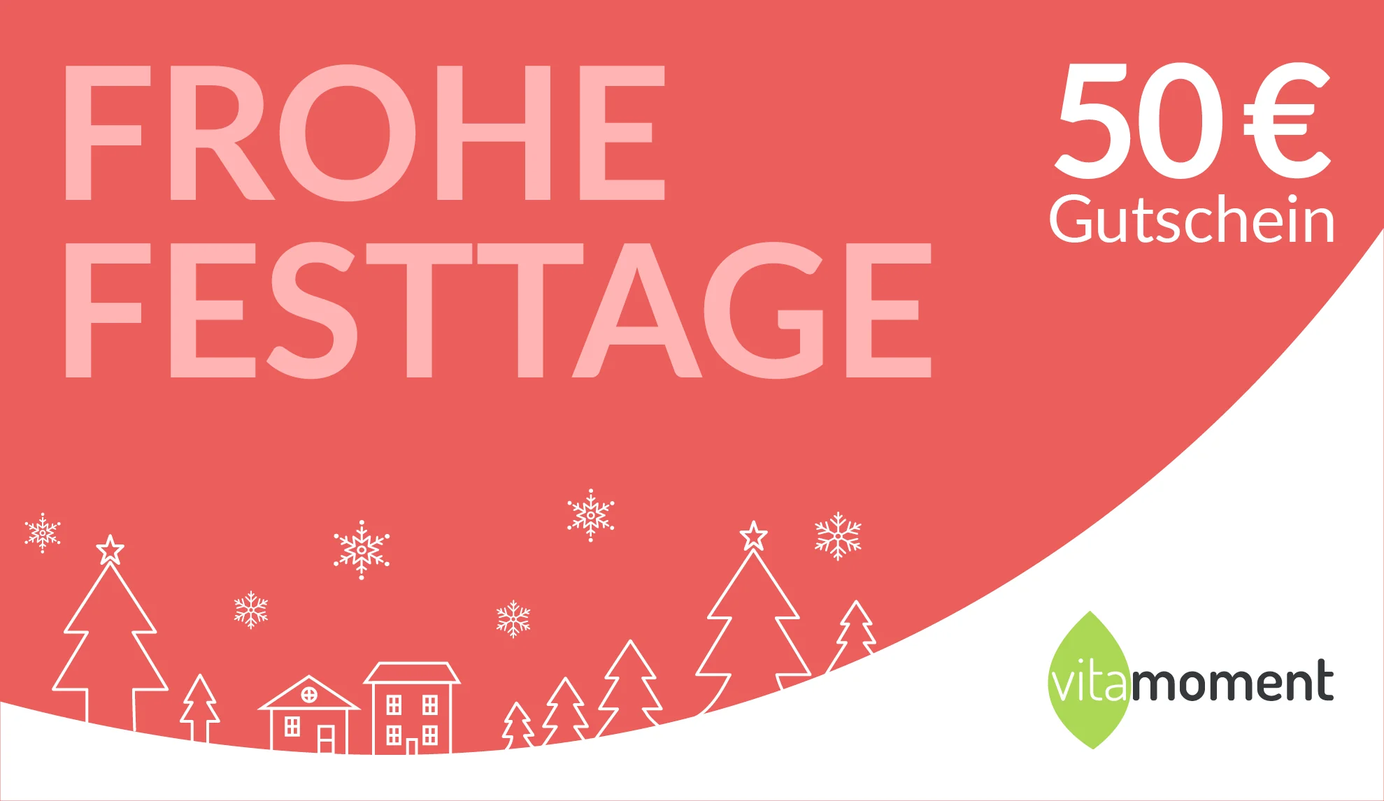 VitaMoment Gutschein "Frohe Festtage" - Image 3